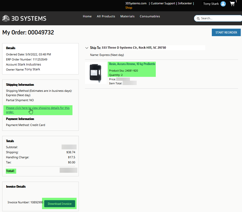 Shop 3D Systems (e-Commerce) FAQs